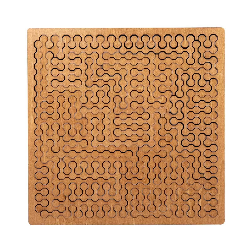 Impossible Wooden Puzzle IQ Puzzles for Adults Impossible Jigsaw Puzzles Brain-Teaser Ten Level Difficulty Tangram Board Games