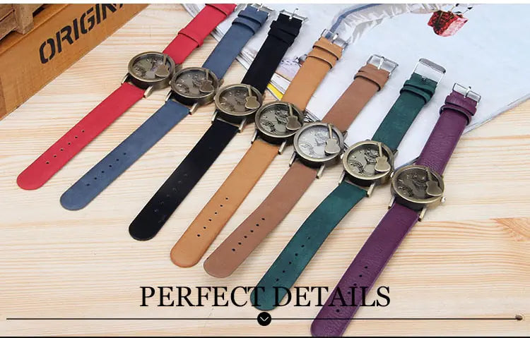 Women Fashion Guitar Music Casual Watch