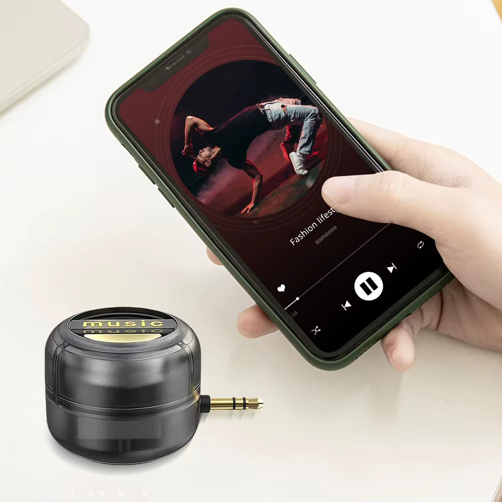 Portable Mini Speaker Universal Type-C/3.5Mm Plug in Jack Mini Sound Box Mobile Phone Speaker Amplifier External Speakers