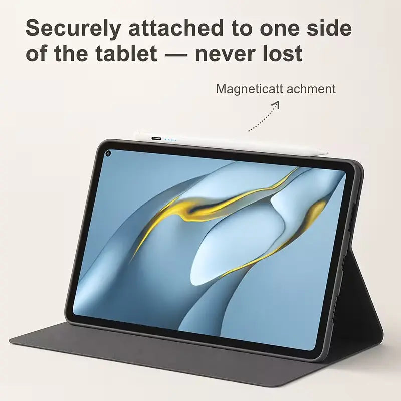Universal Capacitive Stylus Pen for Ipad with Palm Rejection, Tilt Sensitivity, Button, Batteries, Popular Tablet & Computer Accessory Compatible with Ipad Pro 12.9In 3/4/5,11In 1/2/3, Air 4,Smartphones,Tablets for Drawing & Writing