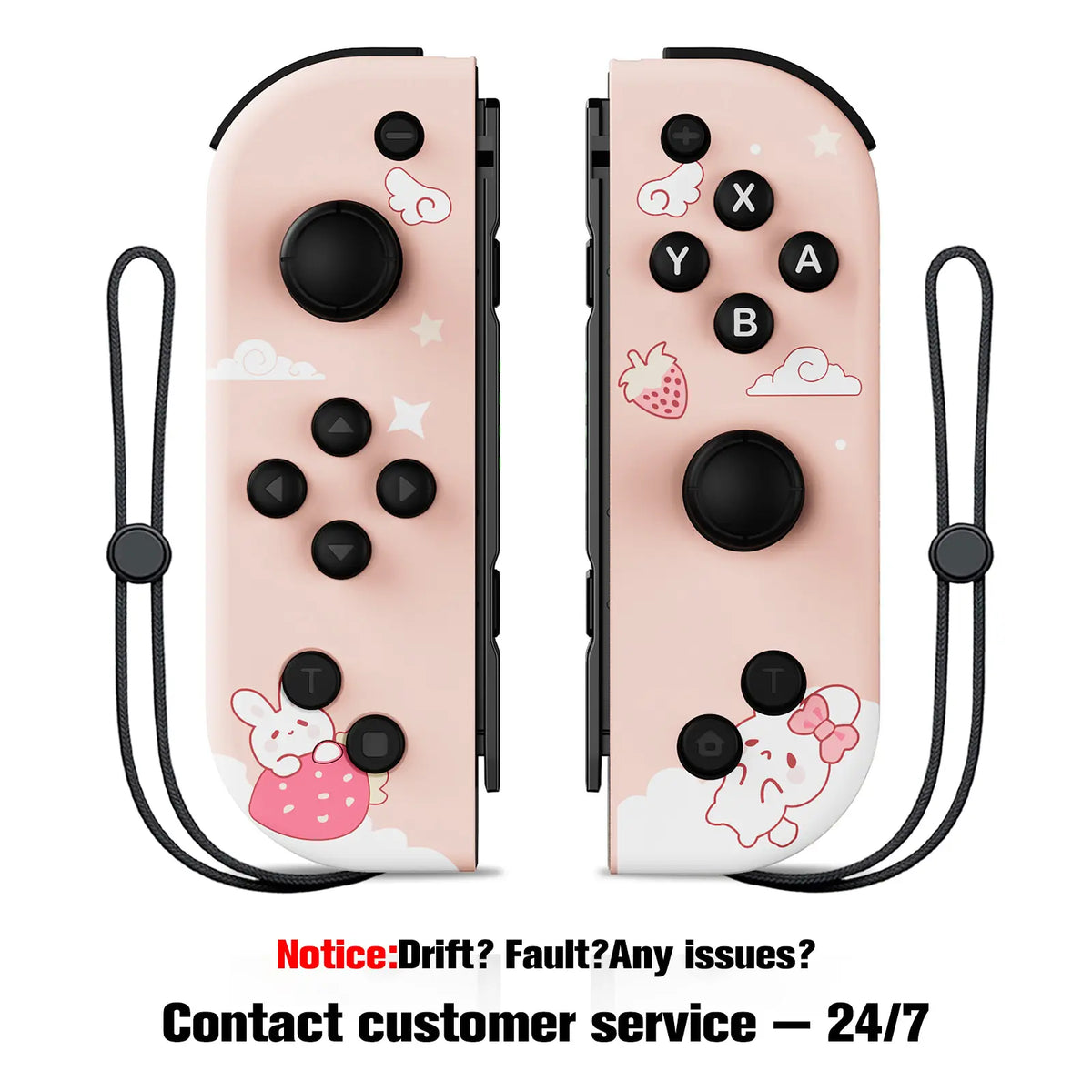 Nintendo Switch L/R Joypad - Rechargeable Motion Control Gaming Gamepad, Handheld Controller, Replacement Gaming Console Accessory Compatible with Switch Lite/Oled