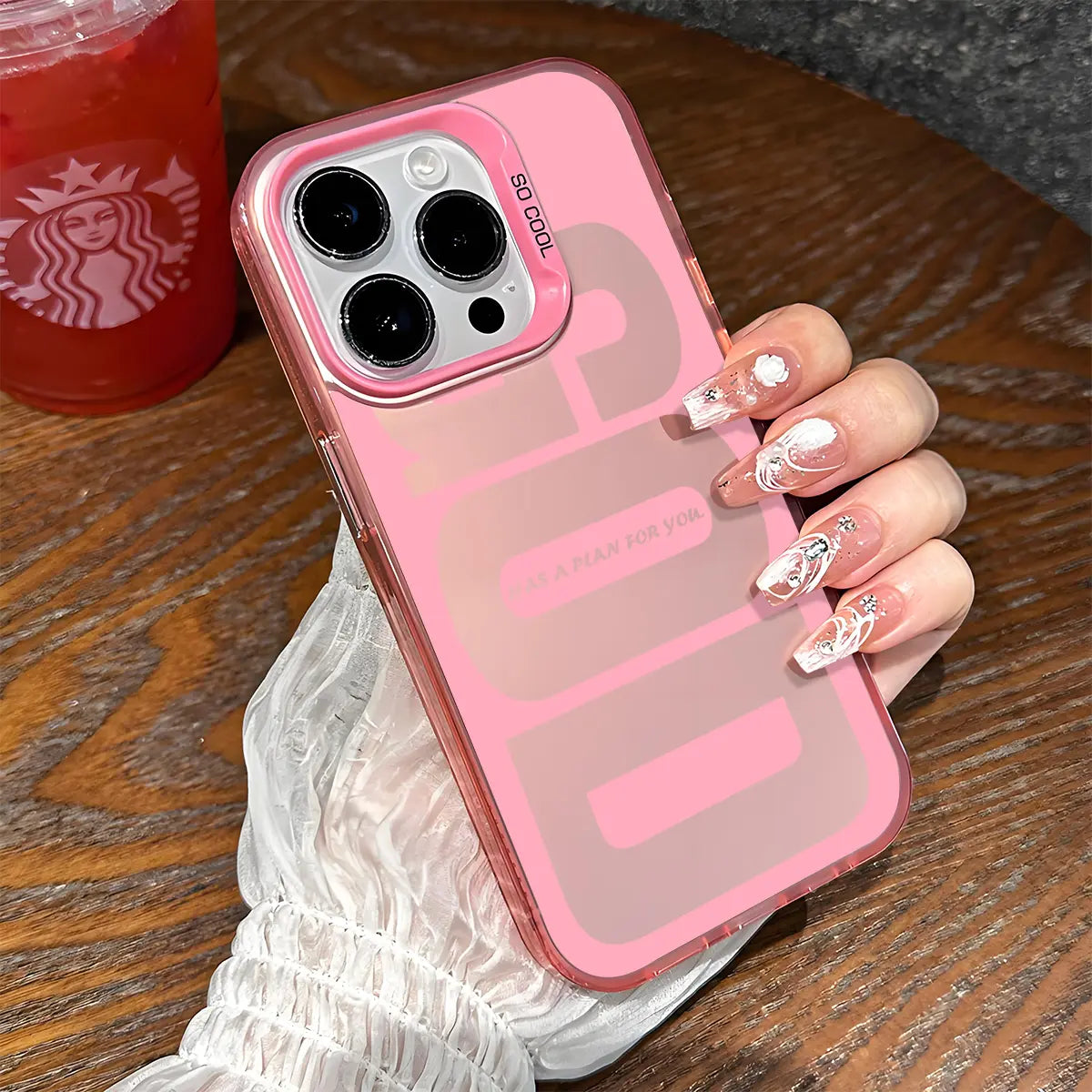 Inspirational "God Has a Plan" Quote Soft Magsafe Cellphone Case - Protective, Durable Hard PC+TPU Shockproof Casing, Multi-Model Fit for Iphone 7/8/X/XR/11/12/13/14/15/16/17/18 Pro Max plus Air 17E, Pink Aesthetic Handheld Devices Accessory