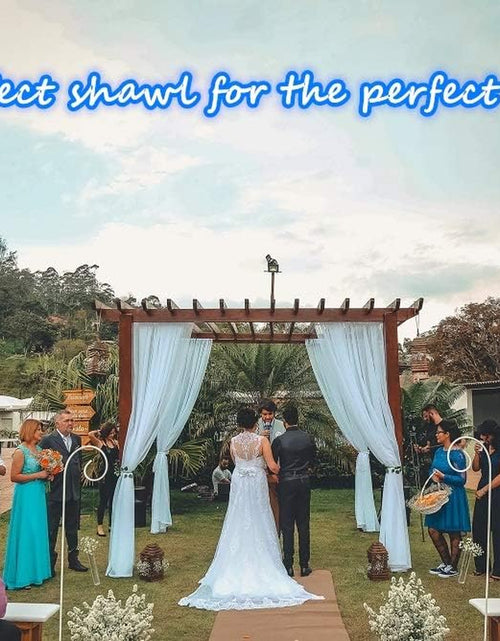 Load image into Gallery viewer, Womens Scarf Pashmina Shawls and Wraps for Evening Dress Wedding Bridesmaid Gift
