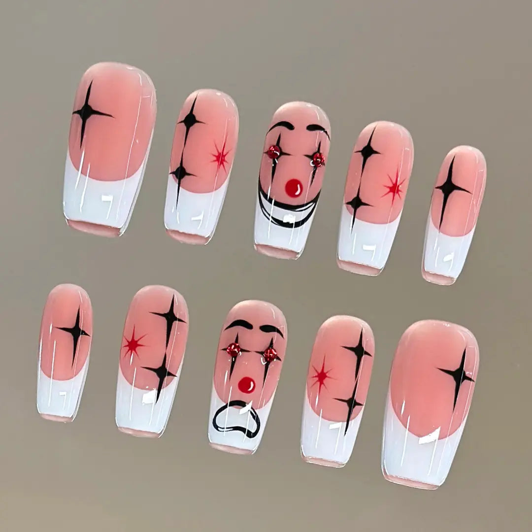 Nailvesta HALLOWEEN COLLECTION – 100% Handcrafted 3D Press-On Nails | Reusable, Long-Lasting, Salon-Quality Black Lace Nail Art Nail Art Holiday Odorless Debonder Serum Cat Eye Design Brown Soft Gel Short Coffin Acrylic False Nail Luxury Jade Y2K Baddie