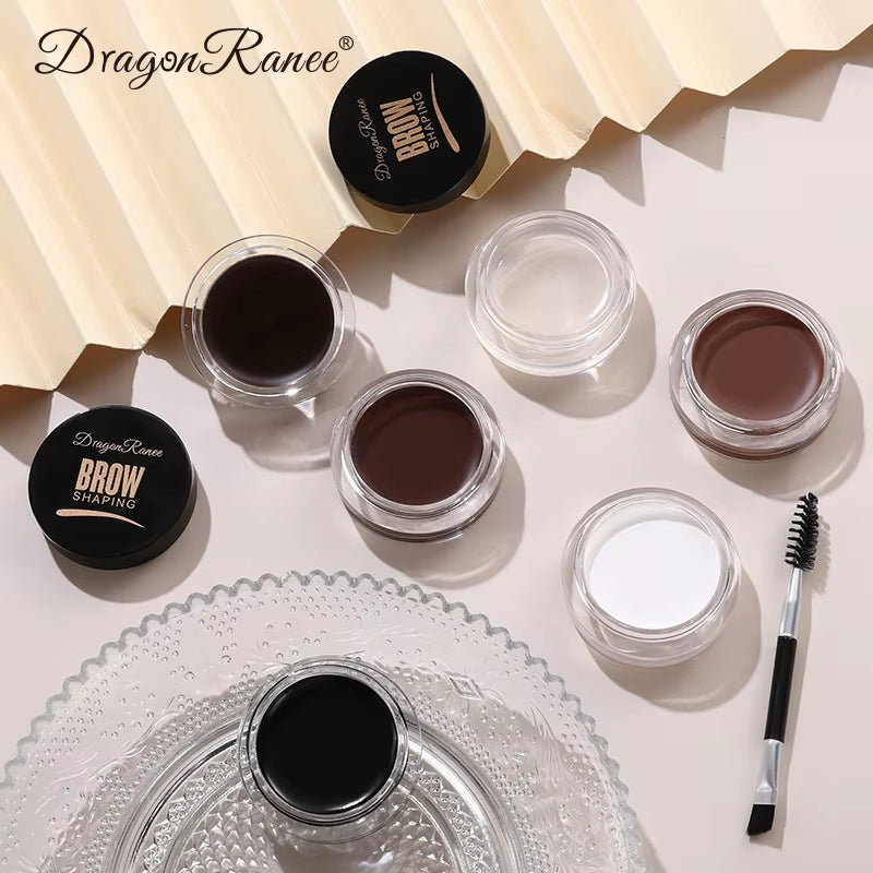 6Color Wild Eyebrow Styling Eyebrow Cream Styling Eyebrow Gel Soap Wax White Eyebrow Cream