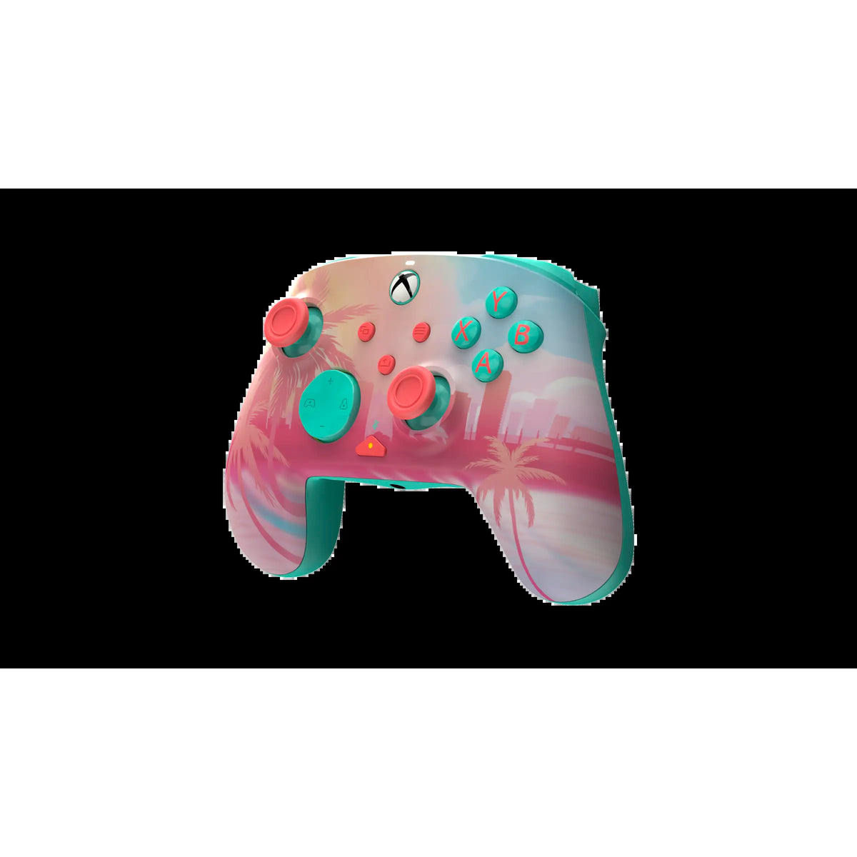 Turtle Beach Pacific Skyline Wireless Gaming Controller for Xbox and PC Accessories - RGB Lighting, TMR Thumbsticks, Dual Rumble Motors, Mappable Back Buttons, Bluetooth Connectivity, Rechargeable, Cable Included for Multiple Devices