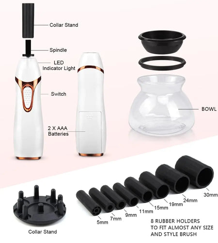 Automatic Makeup Brush Cleaner