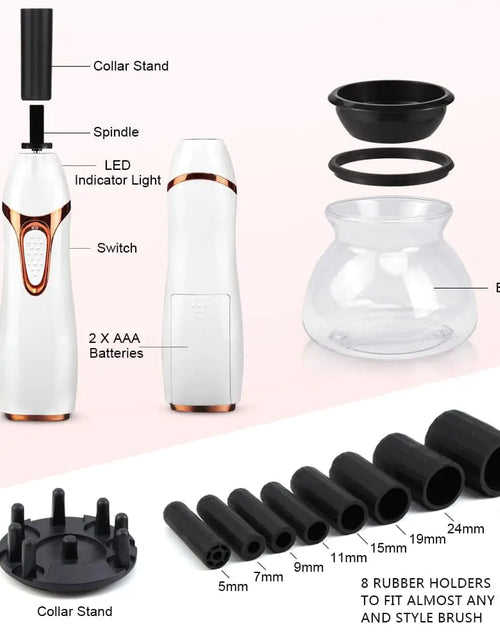 Load image into Gallery viewer, Automatic Makeup Brush Cleaner
