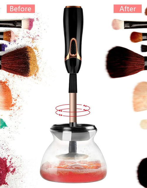 Load image into Gallery viewer, Automatic Makeup Brush Cleaner
