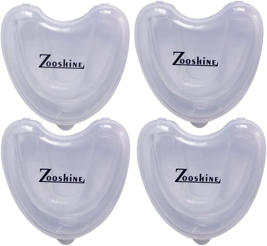 4Set Sports Mouldable Sports Mouth Guards for Adults & Kids,Tooth Protector for Football,Basketball,Boxing,Wrestling,Kickboxing - BPA Free Material (Chroma)