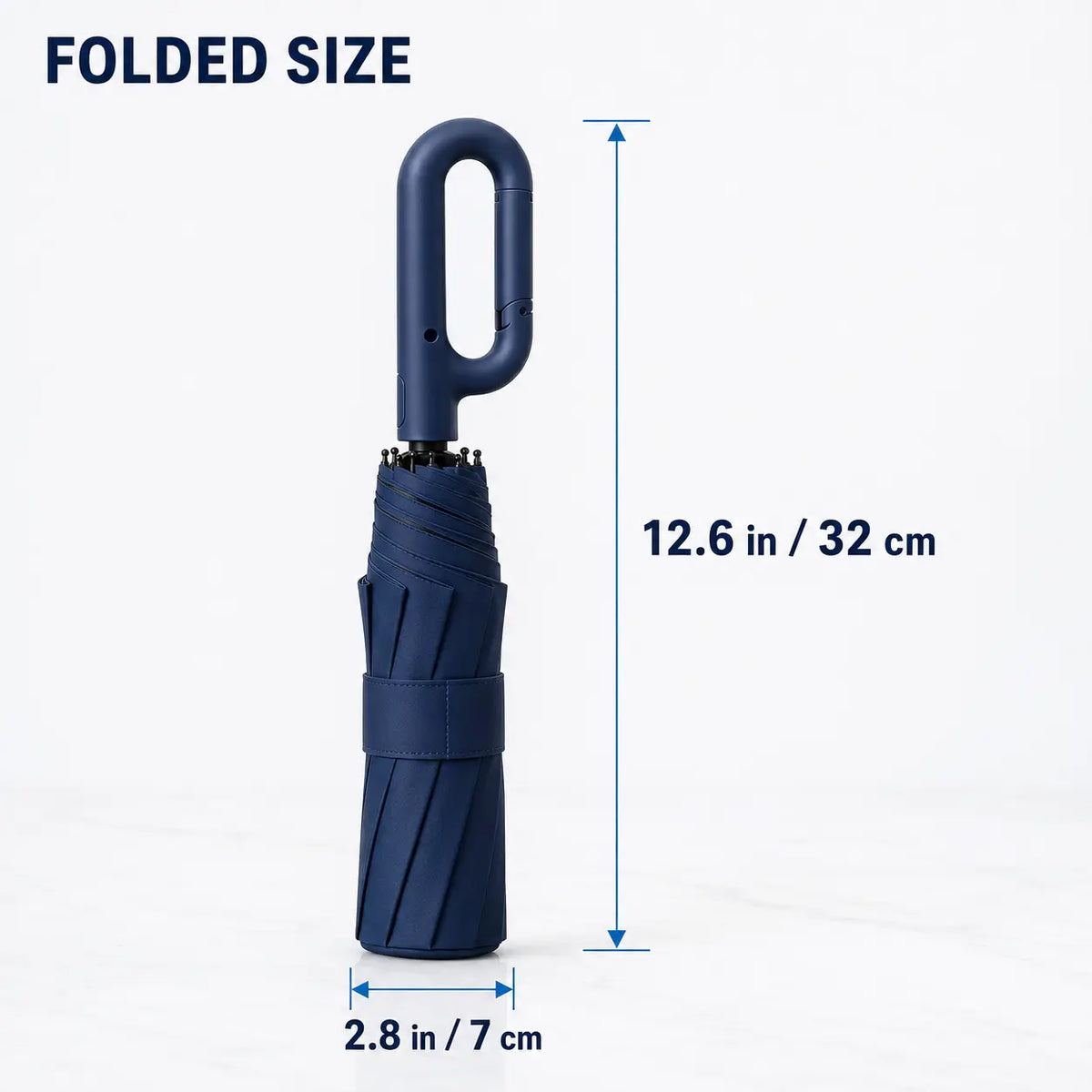Automatic Folding Umbrella, 1 Count Windproof Waterproof Travel Umbrella for Rain, Compact Portable Small Umbrella for Purse Backpack, Lightweight Auto Umbrella for Men Women Daily Use