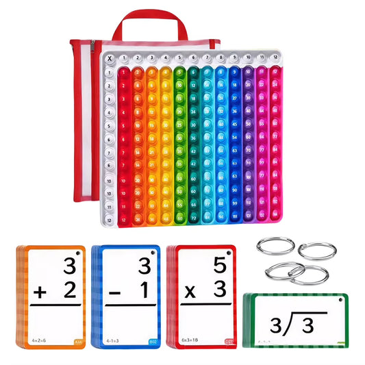 MathMaster™ Fidget Flash Cards – Learn Fast, Focus More, Master Math with Fun!