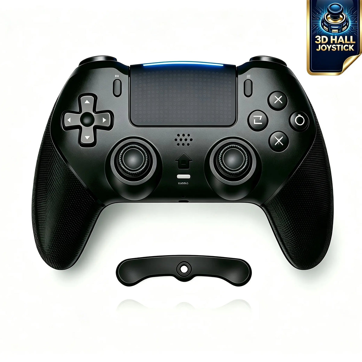 PS5/PC RGB Wireless Game Controller with Anti-Drift Sticks – Programmable Macro Back Button, 6-Axis Gyroscope, Dual Vibration, Rapid Fire, Touchpad, Bluetooth 5.0, 3.5 Mm Audio and Microphone Jack, Back-To-School Season, Back-To-School Gear