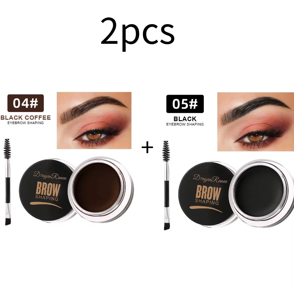 6Color Wild Eyebrow Styling Eyebrow Cream Styling Eyebrow Gel Soap Wax White Eyebrow Cream