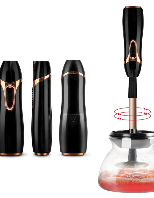 Load image into Gallery viewer, Automatic Makeup Brush Cleaner
