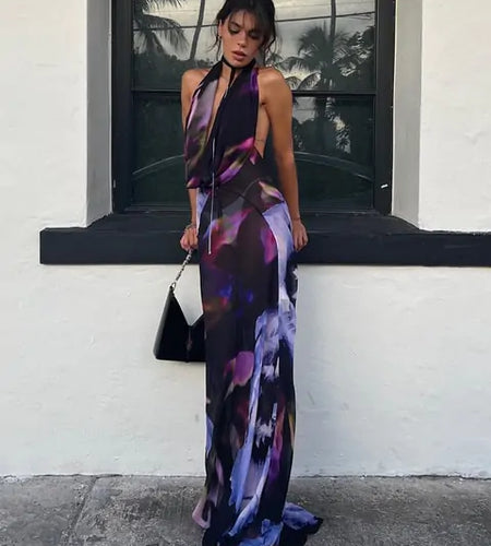 Backless Sexy Maxi Dress
