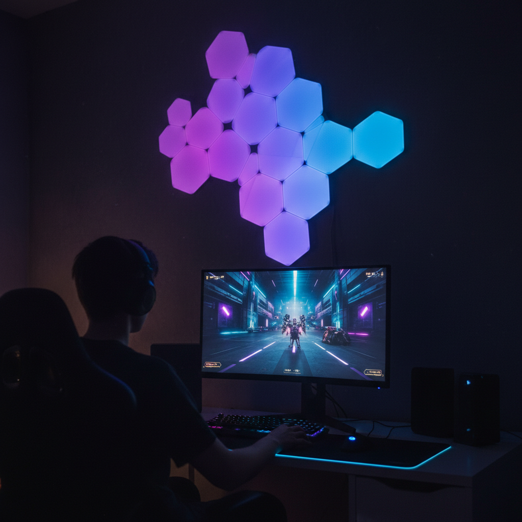 RGB Smart Wall Lamp lifestyle